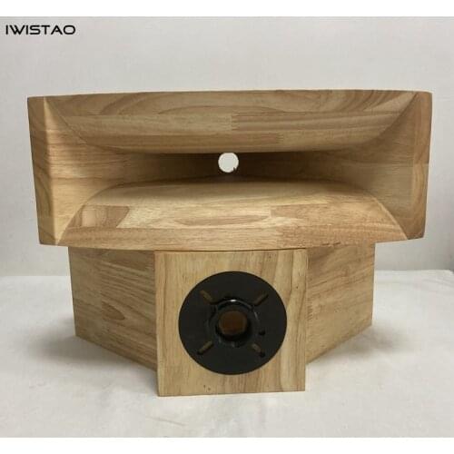 IWISTAO HIFI Empty Wood Horn Solid 1 Pair Treble Compensation for Full Range Speakers
