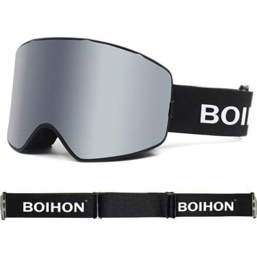 Ski Goggles,Winter Snow Sports Goggles with Anti-fog UV Protection for Men Women Youth Interchangeable Lens - Premium Goggles