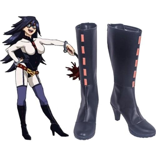 Costumebuy My Hero Academia Boku no Hero Akademia Midnight Cosplay Nemuri Kayama Shoes Costume Boots Accessory Halloween AnySize