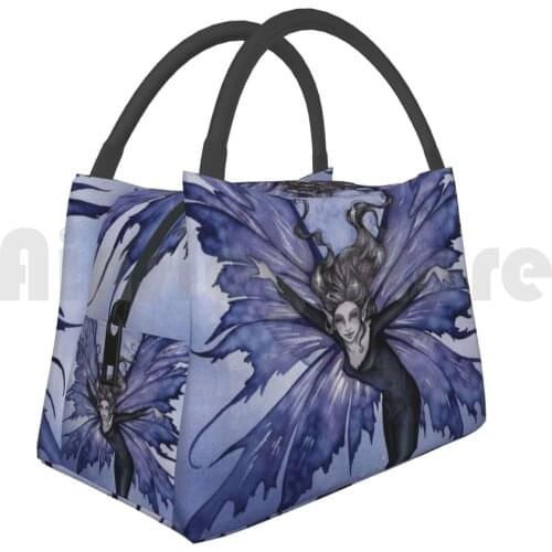 Cooler Lunch Bag Picnic Bag Luna Sprite Fairy Fantasy Fairy Tale Amy Brown Amy Brown Art Moon Goth