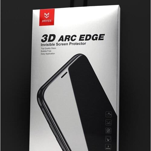 MRYES for iphone x 3D 9H premium Entire view tempered glass screen protector