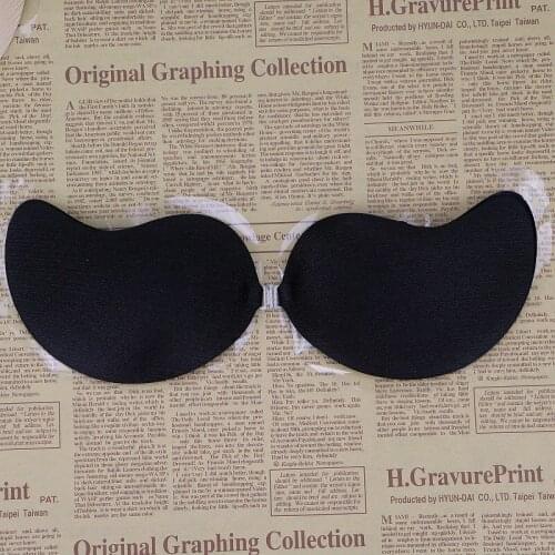 Women Silicone No Trace Chest Stickers Strapsless Wedding Invisible Bra Waterproof Reusable Self Adhesive Pasties Nipple Cover