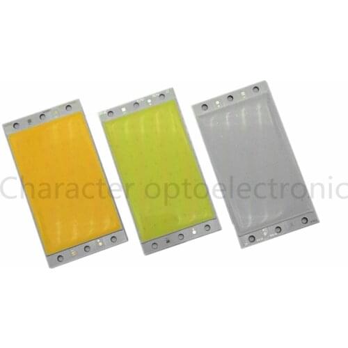 1/5/10pcs/Lot DC12V-14V 94x50mm 15W LED COB Chip On Board Warm Pure Warm white Cool White Blue Lighting Source for DIY Bulb
