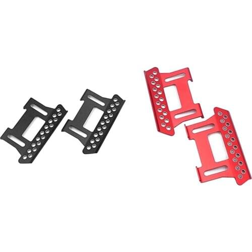 1 Pair Side Plates Metal Pedals Slider for 1/10 RC Crawler Axial SCX10 RC4WD TF2 RGT 86100 Upgrade Parts
