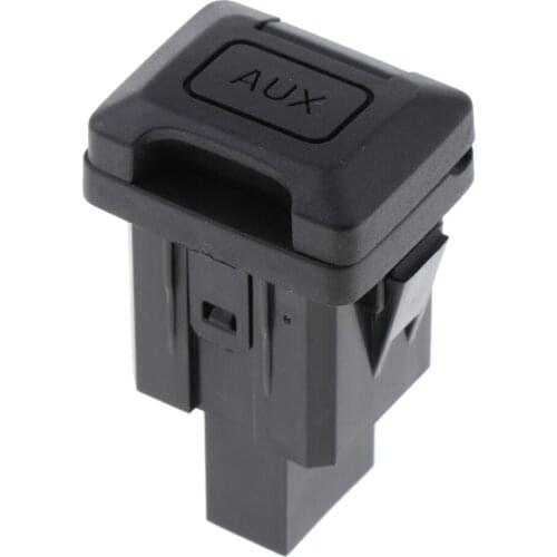 39112-SNA-A01 Auxiliary Input Jack Assembly, Aux Port Replacement Audio Video Jack for Honda Civic EX LX SI DX 2006-2011