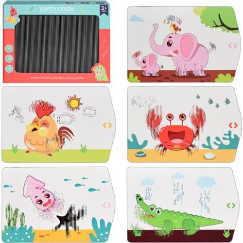 Early Childhood 3D Magic Dynamic Box Cartoon Animal Toys Paper Puzzle Toy Amusing Accompany Your Child to Grow Together