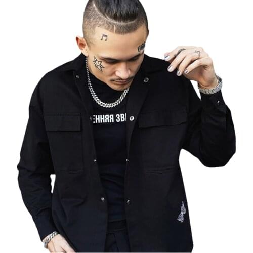 Black Unisex Tshirt Summer Fashion Cotton Tee Top Morgenshtern Morning Star