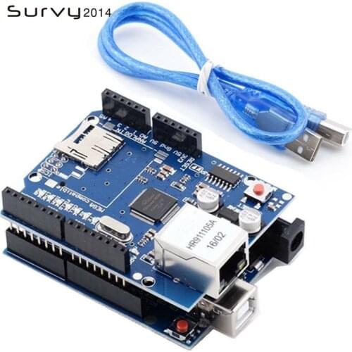 For Arduino Shield Ethernet Shield W5100 R3 UNO Mega 2560 1280 328 + MEGA328P ATMEGA16U2 Development board