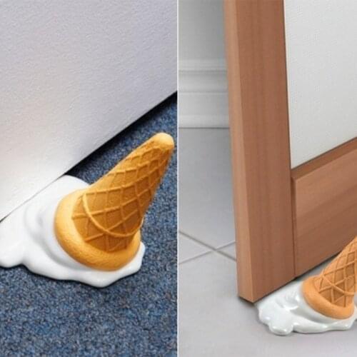 Home Decor Safety Door Stopper Ice Cream Pattern Door Cartoon Guard Baby Safety Protector Guard Baby Safety Protector For Kids