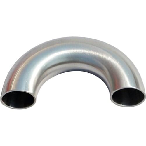 19mm-102mm 180 degree stainless steel 304 u bend pipe welding food Sanitary Welding Elbow Car pipe elbow