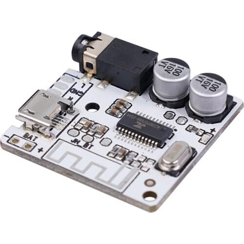 Bluetooth Receiver Module Car Wireless Audio Receiver Module 3.5mm Interface DIY Circuit Board Lossless Decoding Stereo Output