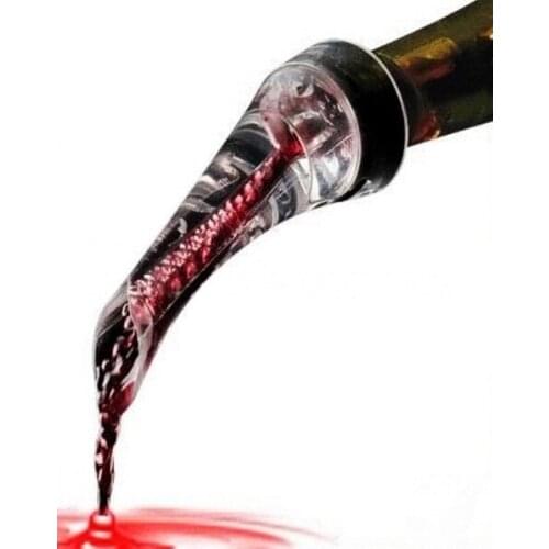 Essential Set Quick Aerating Red Wine Pourer Decanter Bottle Mini Travel Aerator Hot Drop,Wine decanter , wine pourer(00034)