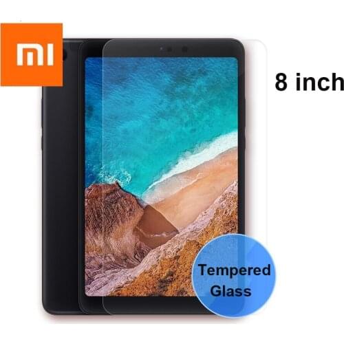 Original Xiaomi Mi Pad 4 Glass 9H Tempered Glass Genuine Mipad 4 Mipad4 8.0 inch Tablet Screen Protector Protective Film Glass 8