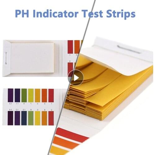 Professional PH Litmus Paper Ph Test Strips Water Cosmetics Soil Acidity Test Strips With Control Card Fast Delivery Accessories