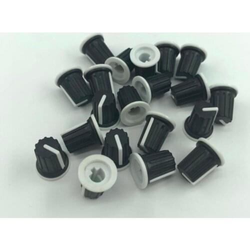 20PCS/LOT OEM knob For Pioneer TRIM DJM800, DJM900, DJM2000 spare part DAA1204 Black Color