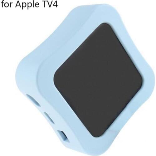 Silicone Case For Apple TV4 Remote Control Silicone Sleeve Set-top Box TV Box Anti-drop And Dust-proof Silicone Protective Cover