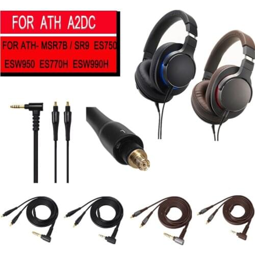 FOR ATH-MSR7B / ATH-SR9 / ATH-ES750 / ATH-ESW950 ATH-ES770H / ATH-ESW990H ADX5000 headphone replacement cable replacement cable