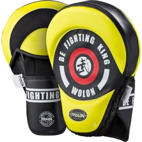 1Pair Hand Curved Pads Boxing MMA Foucs Punching Mitts Muay Thai Fight Sanda Karate Training Strike Target Martial Arts