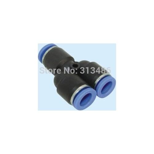 5Pcs Air Pneumatic 8mm to 8mm Y Shaped Push in Connectors Quick Fittings PY8