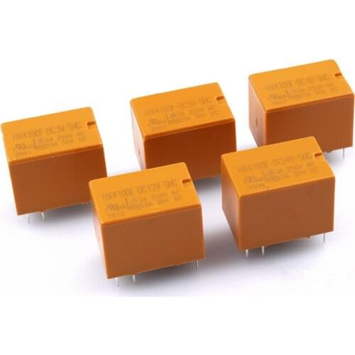 50PCS relay HK4100F-DC12V-SHG HK4100F-DC5V-SHG 6 pin 3A 3V / 5V / 9V / 12V / 24V HK4100F-DC24V-SHG HK4100F-DC3V-SHG 6PIN