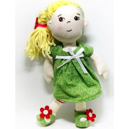 Free shipping High quality baby to sleep soft handmade dolls children comfort soft toys cloth doll baby doll gift girl 30cm