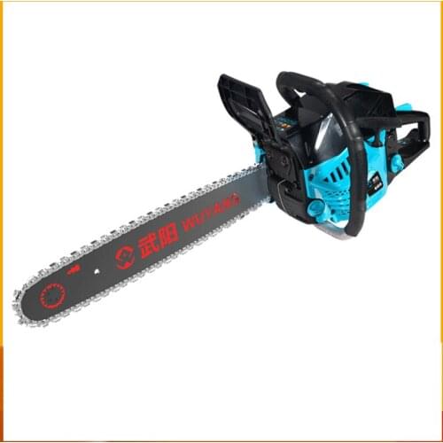 Chain Saw Gasoline Saw Felling Saw Portable Easy-Start Tree Feller Industrial 61cc High Power Garden