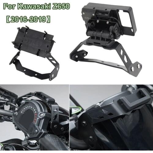 For Kawasaki Z650 2016 2017 2018 2019 Z 650 Motorcycle Accessories New Bracket Mobile Phone GPS Board Bracket Holder USB
