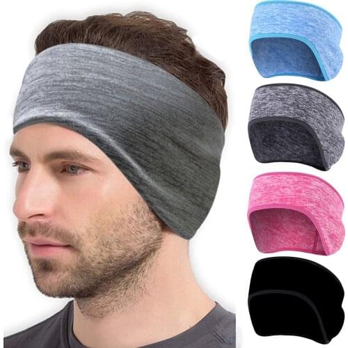 Fleece Headband Winter Outdoors Sports Ear Warmers Polar Fleece Ear Muffs Ear Covers Running Sport Sweatband Earmuffs Unisex