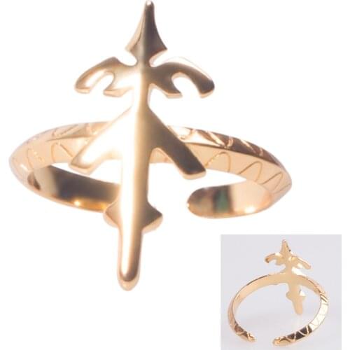 Genshin Impact Paimon Cosplay Ring Cute Lolita Girls Knuckle Rings Finger Rings Anime Prop Jewelry Accessory Drop Ship