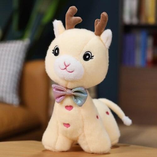 Stuffed Wild Animals Soft Plush Giraffe animal toy deer for kids