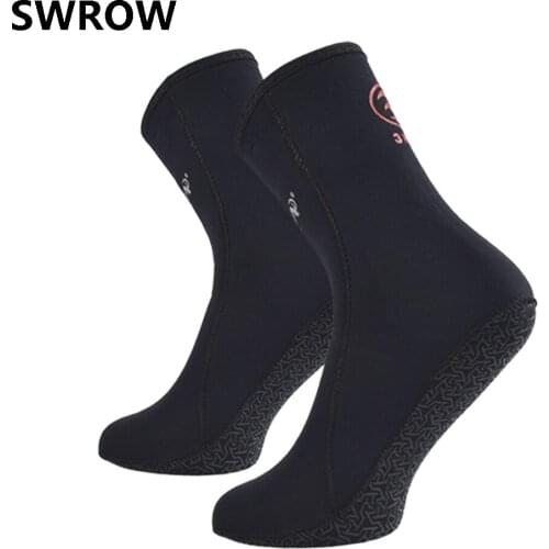 3MM diving socks men and women neoprene beach surfing snorkeling socks warm and cold swimming socks beach diving socks