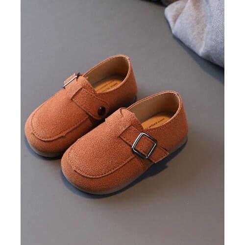 Baby Girl Shoes Autumn Korean Version of The Girl Princess Shoes Boys Simple Small and Medium-sized Children Soft Casual Shoes