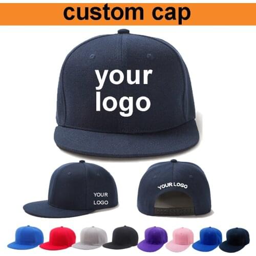 Wholesale 25pcs high quality cap custom logo snapback cap pick your color,add your logo,make your design