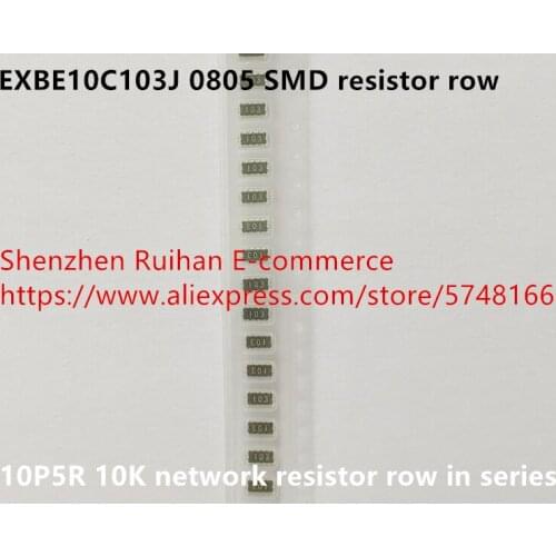 Original new 100% EXBE10C103J 0805 SMD resistor row 10P5R 10K network resistor row in series (Inductor)