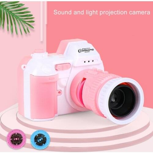 Projection Camera Toys Childrens Camera Early Educational Toy Fun Interactive Light Music Cosplay Game Gift for Boys Girls