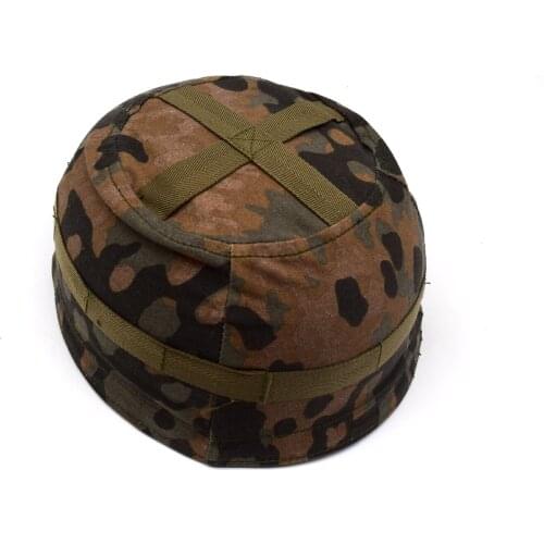 Replica WWII German Fallschirmjager Paratrooper M38 helmet Cover Plane Tree Color B