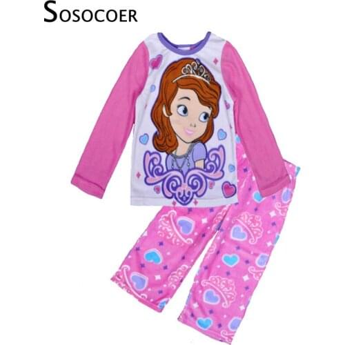 Пижамы для девочек SOSOCOER China At AliExpress