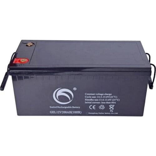 Guangdong Kejian Longest Lifespan Lead acid Solar 12V 200AH OPZV Battery