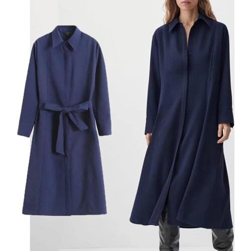 Модные платья-рубашки TF·MLN China At AliExpress