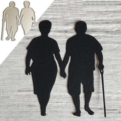 Couple Lover New Dies Cutting Dies Stencils Scrapbooking Embossing DIY Crafts Paper Cards Album Decor Metal Dies Cut