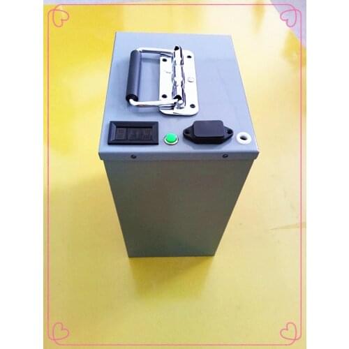 Waterproof metal case 60v 20Ah lithium power BMS 30A Battery Pack li-ion lipo ebike 1800w Motor scooter ups system + 5A charger