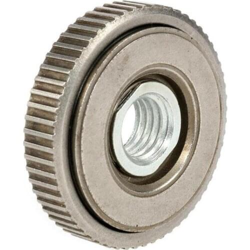 2Pcs Locking Plate Chuck M14 Thread Angle Grinder Inner Outer Flange Nut Set Tools Power Replacement For Bosch Metabo Makita