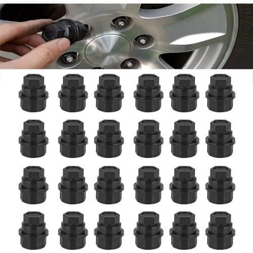 24Pcs Lug Nut Cap Covers for Chevrolet for GMC 1500 2500 Full SIize Truck Replace 15646250 6116071 711025 99956 999561