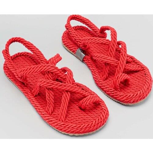 Womens Sandals Summer Shoes Orthotic Insole 2021 Straw Fashion-57