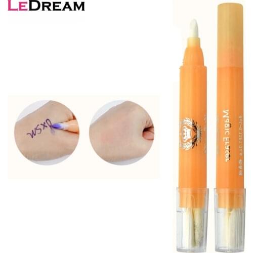1PC Remove Tattoo Eyebrow Design Skin Marker Pen Mark Magic Eraser Cleanser Pen Remover Tattoo Tool Accessories