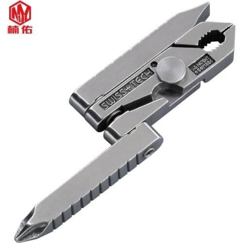 1PC Stainless Steel Multifunctional Mini Pliers EDC Tool Portable Outdoor Self-defense Pliers