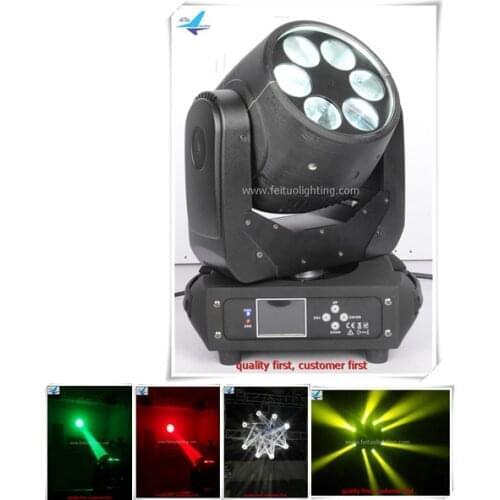 4/lot Beam 6x25w Moving Head Light for DJ Disco Club Stage Light nightclub stage lighting