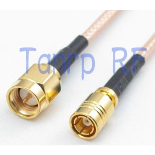 6in SMA male plug to SMB female jack RF adapter connector 15CM Pigtail coaxial jumper cable RG316 extension cord