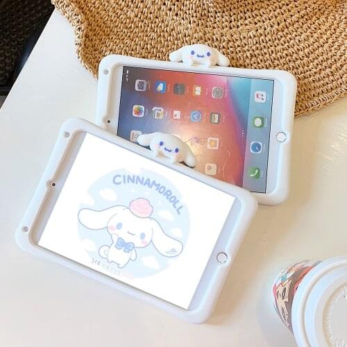 Case For iPad 9.7 2017 2018 5th 6th 7th Gen 10.2 / Pro 9.7 Air 3 10.5 Cartoon Kids Cover For iPad Mini 2 3 4 5 Silicon Funda