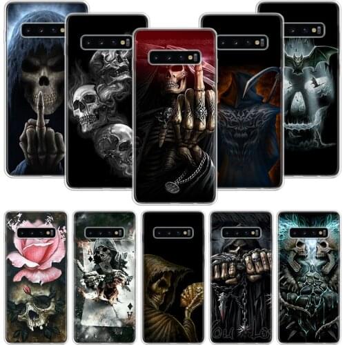 Grim Reaper Skull Skeleton Phone Case for Samsung Galaxy A51 A71 A50S A20E A30 A40 A70S A10S A01 A21 A41 A52 A20S A6 A7 A8 A9 Co